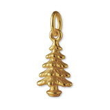 18ct Yellow Gold - Pine Christmas Tree Charm