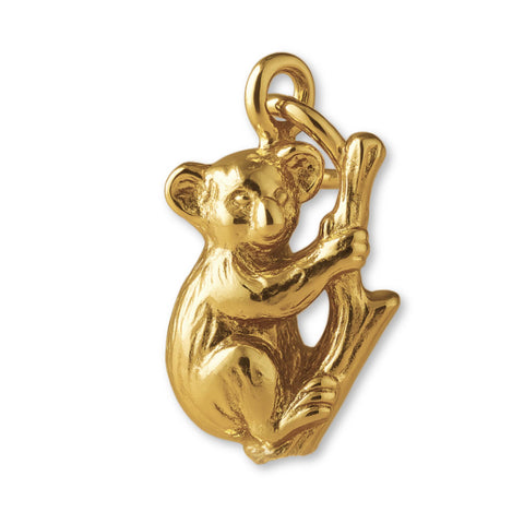18ct Yellow Gold - Classic Koala Charm