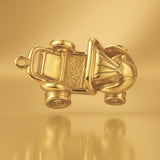 18ct Yellow Gold - Vintage Beach Buggy Charm