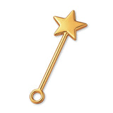 9ct Yellow Gold - Fairy Wand Charm