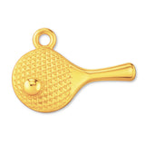 18ct Yellow Gold - Table Tennis Paddle Charm