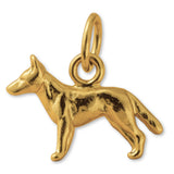 18ct Yellow Gold - Farm Dingo Charm
