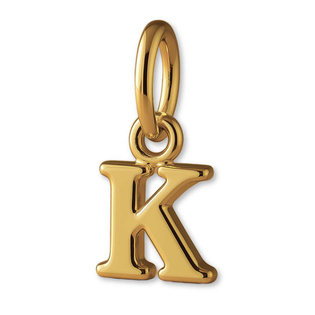 9ct Yellow Gold - Petite Letter Charm