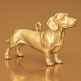 18ct Yellow Gold - Dachshund Dog Charm