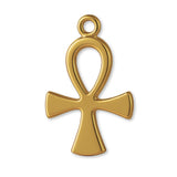 9ct Yellow Gold - Egyptian Ankh Charm