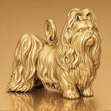 9ct Yellow Gold - Shih Tzu Dog Charm