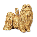 18ct Yellow Gold - Shih Tzu Dog Charm