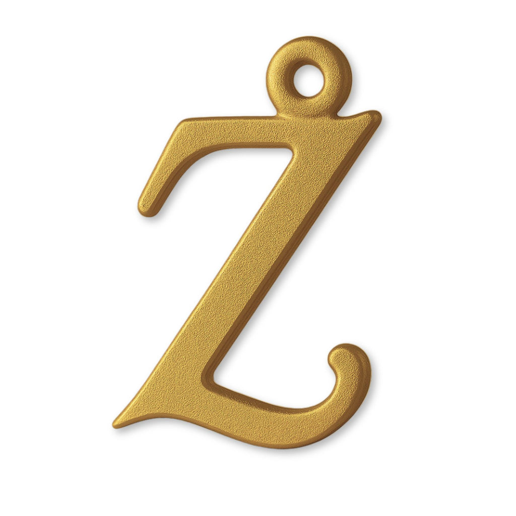 9ct Yellow Gold - Cursive Letter Charm