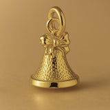 18ct Yellow Gold - Christmas Bow Bell Charm