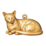 9ct Yellow Gold - Burmese Cat Charm