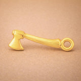 9ct Yellow Gold - Camping Hatchet Charm