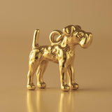 9ct Yellow Gold - Welsh Terrier Dog Charm