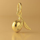 9ct Yellow Gold - Fresh Apple Charm