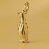 18ct Yellow Gold - Emperor Penguin Charm