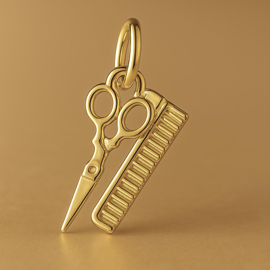 18ct Yellow Gold - Barber Trinkets Charm