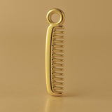 18ct Yellow Gold - Classic Hair Comb Charm