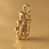 9ct Yellow Gold - Koala with Stick Charm