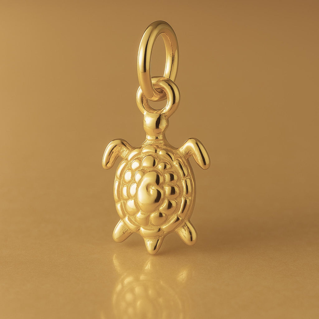 18ct Yellow Gold - Reef Turtle Charm