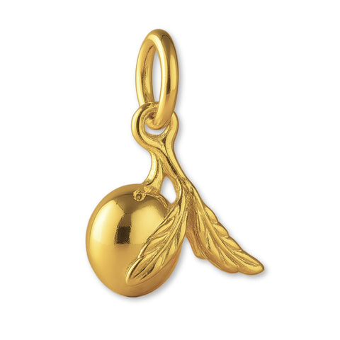 18ct Yellow Gold - Fresh Apple Charm