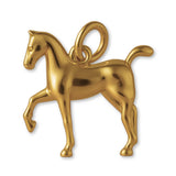 9ct Yellow Gold - Prancing Horse Charm