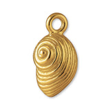 18ct Yellow Gold - Nautilus Shell Charm