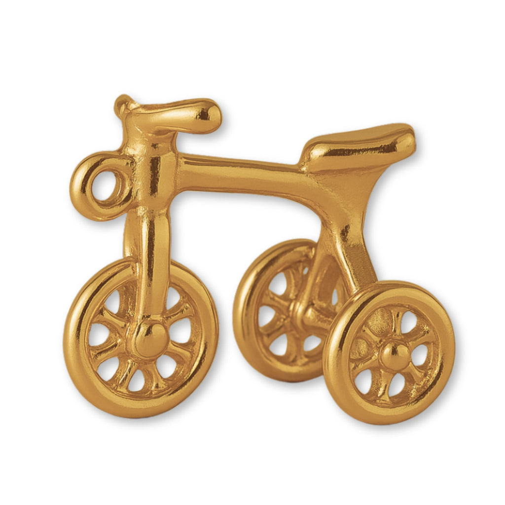 9ct Yellow Gold - Kids Tricycle Charm