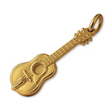 18ct Yellow Gold - Acoustic Guitar Charm