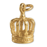 9ct Yellow Gold - Royal Crown Charm