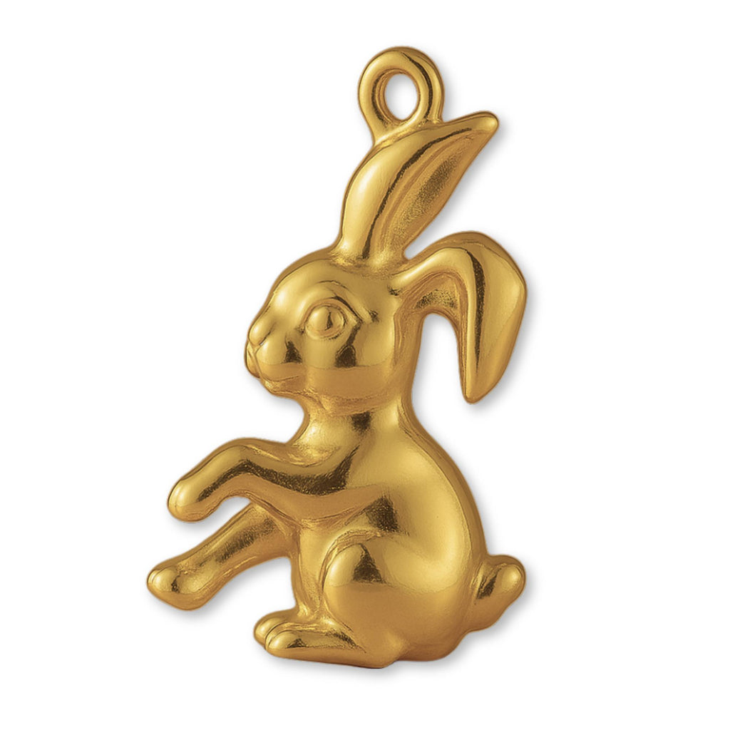 9ct Yellow Gold - Bunny Rabbit Charm