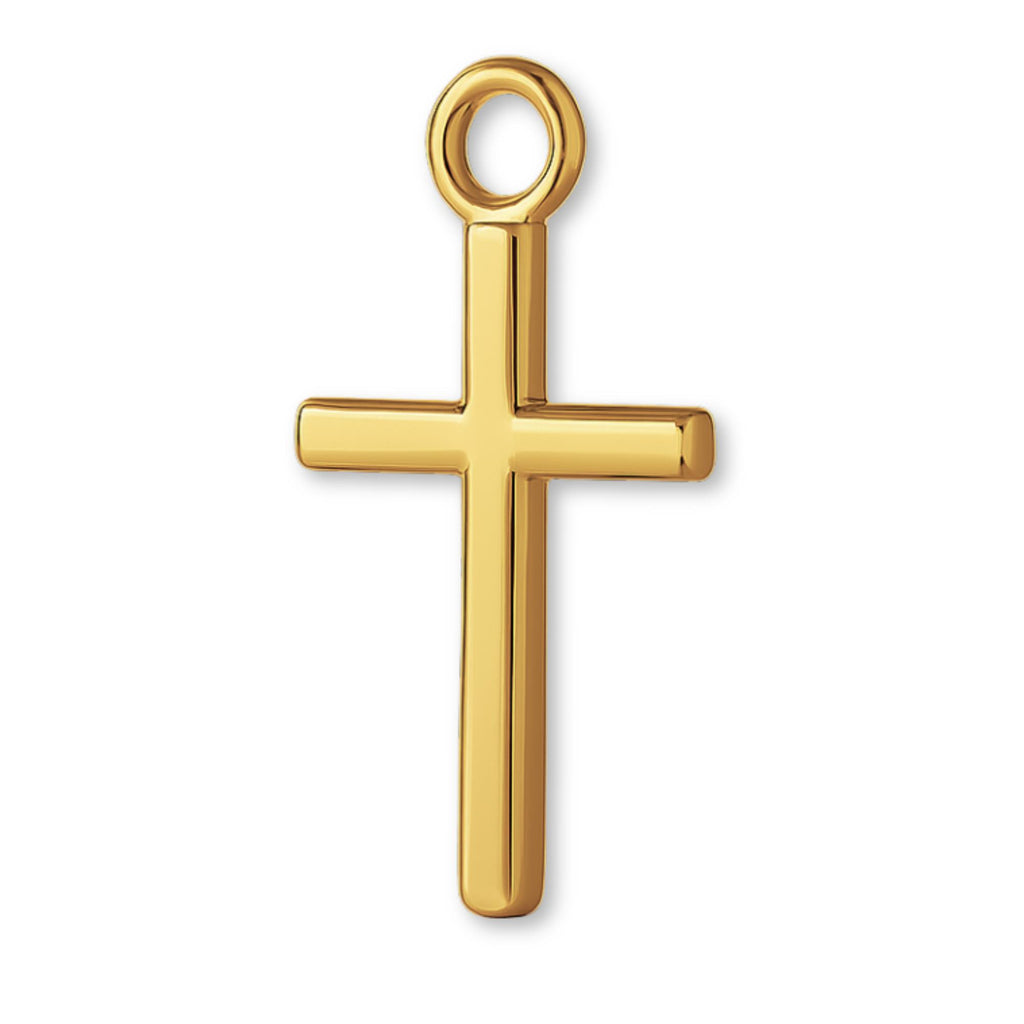 18ct Yellow Gold - Mini Crucifix Charm