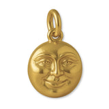 18ct Yellow Gold - Luna Protection Charm