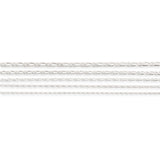 925 Sterling Silver - Figaro 1:1 - Bracelet Chain