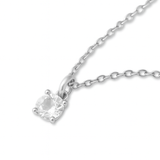 925 Sterling Silver | White Topaz - April Birthstone Bracelet