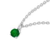 925 Sterling Silver | Emerald - May Birthstone Bracelet