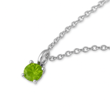 925 Sterling Silver | Peridot - August Birthstone Bracelet