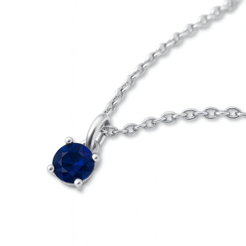 925 Sterling Silver | Sapphire - September Birthstone Bracelet