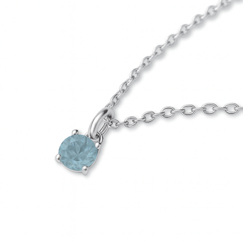 925 Sterling Silver | Blue Topaz- December Birthstone Bracelet