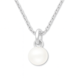 925 Sterling Silver - June Birthstone Necklace | Pearl