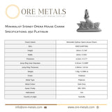 950 Platinum - Minimalist Sydney Opera House Charm