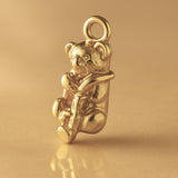 14ct Gold Plated - Koala with Stick Charm