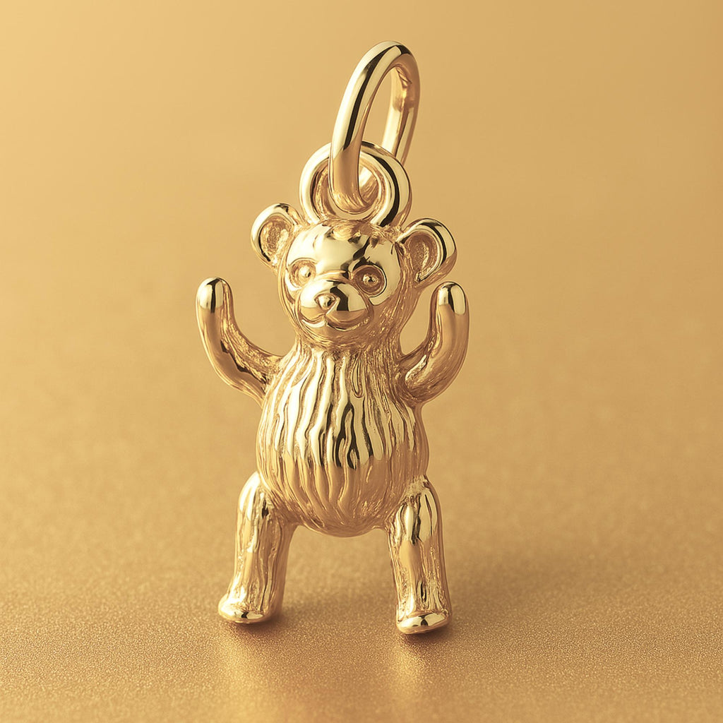 14ct Gold Plated - Teddy Bear Charm