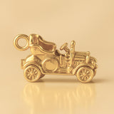 14ct Gold Plated - Vintage Convertible Car Charm