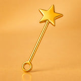 14ct Gold Plated - Fairy Wand Charm