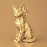 14ct Gold Plated - Devon Rex Cat Charm