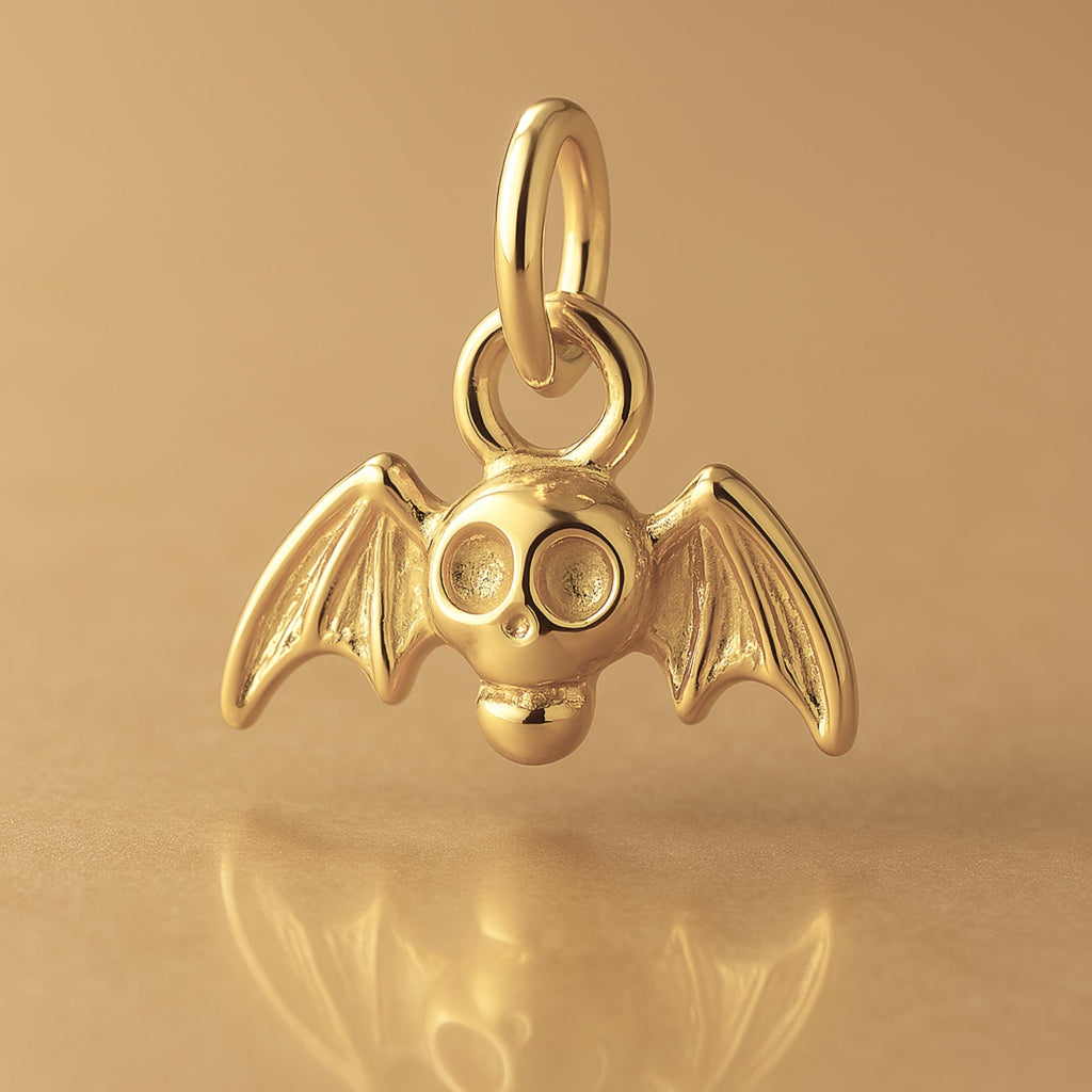 14ct Gold Plated - Halloween Bat Charm