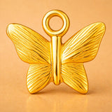 14ct Gold Plated - Dainty Butterfly Charm