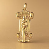 14ct Gold Plated - Formula 1 Racing Car Charm