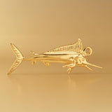 14ct Gold Plated - Ocean Marlin Charm