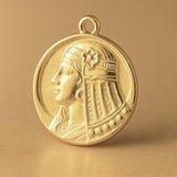 14ct Gold Plated - Moon Goddess Amulet Charm