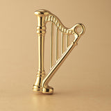 14ct Gold Plated - Traditional Irish Harp Charm